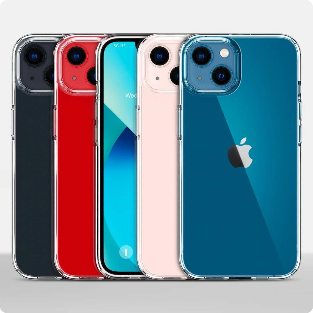Spigen Liquid Crystal iPhone 13 Case - Cleareng
