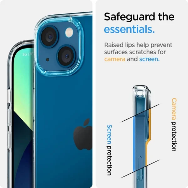 Spigen Liquid Crystal iPhone 13 Case - Cleareng