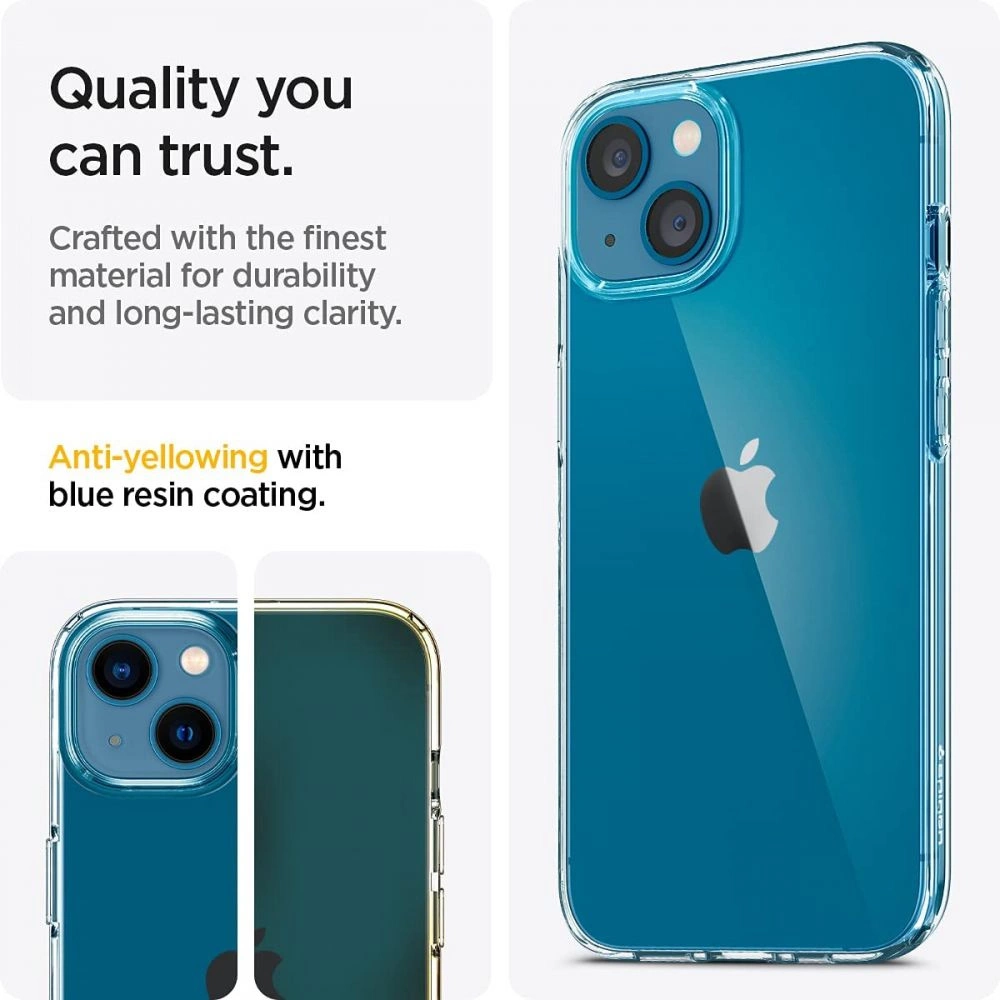 Spigen Liquid Crystal iPhone 13 Case - Cleareng