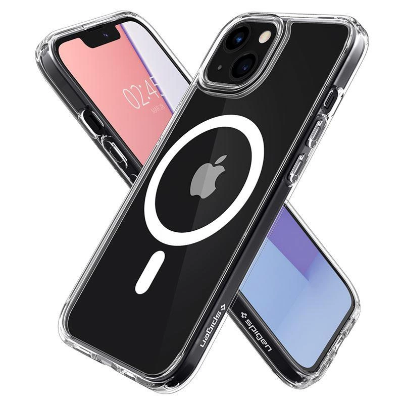 Spigen Ultra Hybrid Mag Case with MagSafe for iPhone 13 - Whiteeng