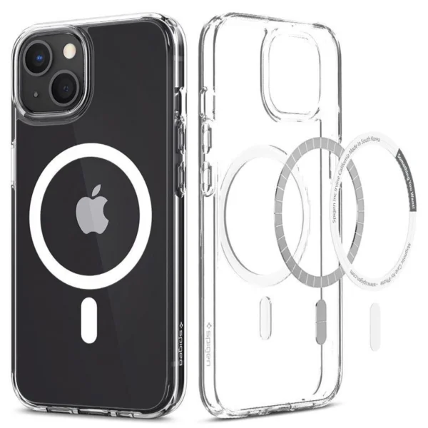 Spigen Ultra Hybrid Mag Case with MagSafe for iPhone 13 - Whiteeng