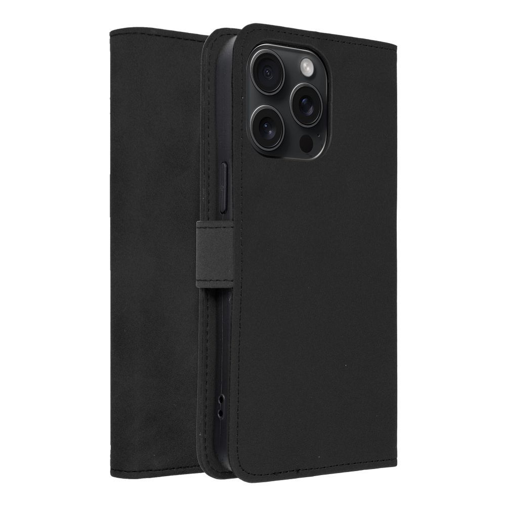 77924e0743832848863c86e6b69e5ed9 TENDER Book Case for IPHONE 15 Pro Max black