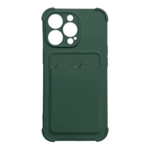 Card Armor Case Pouch Cover for iPhone 12 Pro Max Card Wallet Silicone Air Bag Armor Greeneng