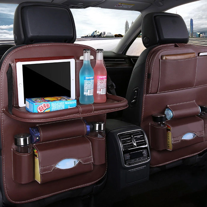 Car seat organizer seat protector seat cover shelf mini car coffee tableeng