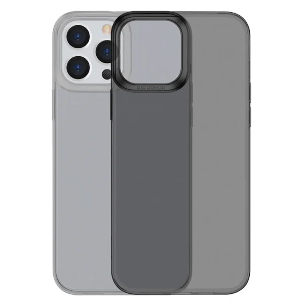 Baseus Simple Series Case transparent gel case for iPhone 13 Pro black (ARAJ000401)eng
