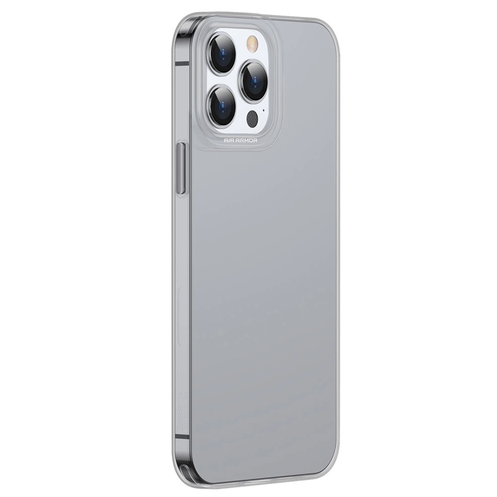 Baseus Simple Series Case transparent gel case for iPhone 13 Pro black (ARAJ000401)eng