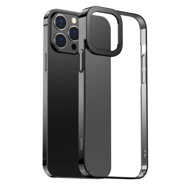 Baseus Glitter Case transparent cover iPhone 13 Pro Max black (ARMC000201)eng