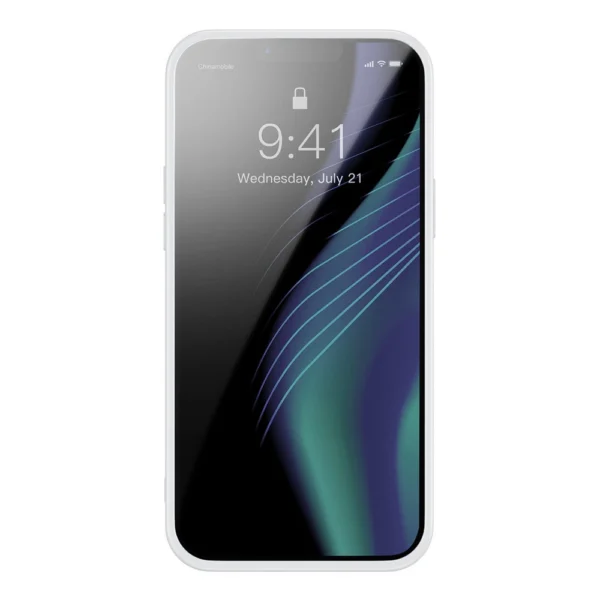 Baseus Crystal Phone Case Armor Case for iPhone 13 Pro with Gel Frame gray (ARJT000413)eng