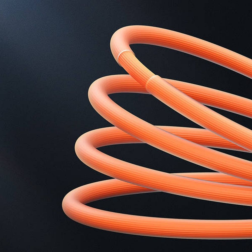 BASEUS cable USB A to Lightning 2,4A Coolplay CAKW000507 2 m orange