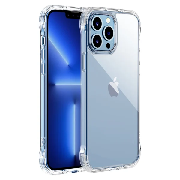 Joyroom Defender Series case for iPhone 13 rugged housing with hooks kickstand transparent (JR-BP954)eng