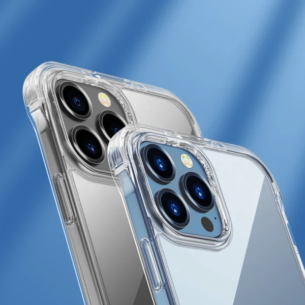 Joyroom Defender Series case for iPhone 13 Pro Max rugged housing with hooks kickstand transparent (JR-BP956)eng