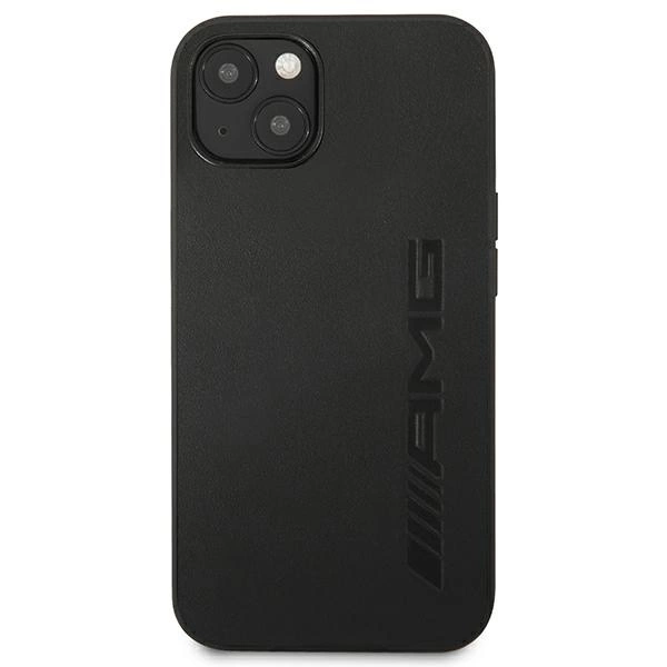 AMG AMHCP13SDOLBK iPhone 13 mini 5,4" czarny/black hardcase Leather Hot Stampedeng
