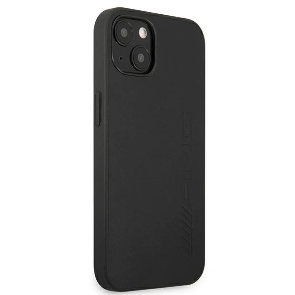 AMG AMHCP13SDOLBK iPhone 13 mini 5,4" czarny/black hardcase Leather Hot Stampedeng