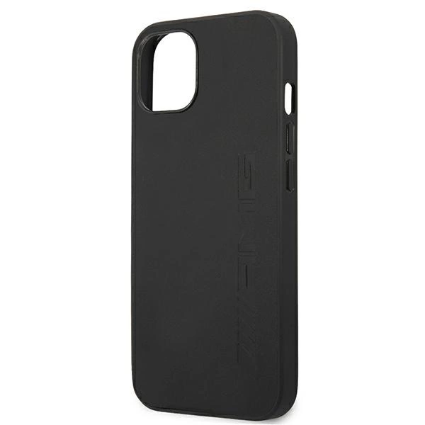 AMG AMHCP13SDOLBK iPhone 13 mini 5,4" czarny/black hardcase Leather Hot Stampedeng