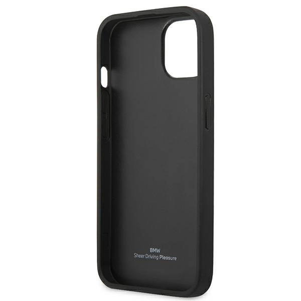 Etui BMW BMHCP13SRSPPR iPhone 13 mini 5,4" czerwony/red hardcase Leather Curve Perforateeng
