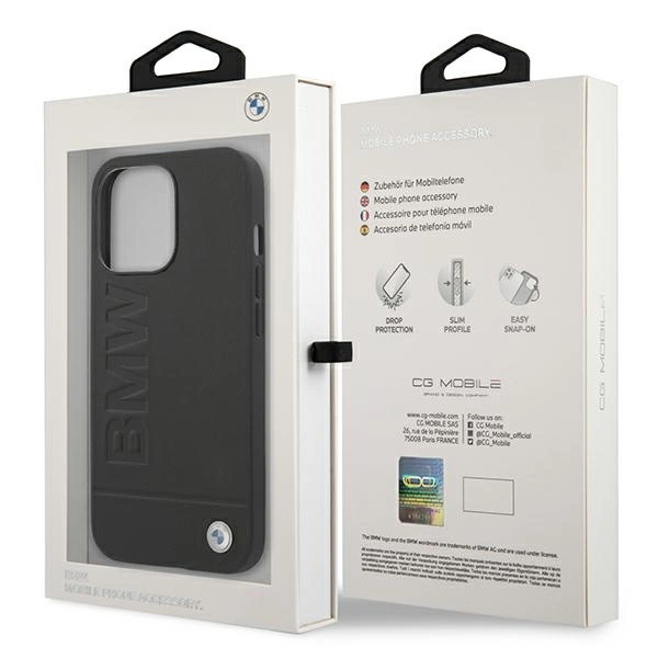 Etui BMW BMHCP13XSLLBK iPhone 13 Pro Max 6,7" czarny/black hardcase Signature Logo Imprinteng