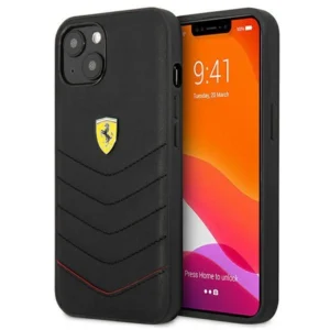 Ferrari FEHCP13SRQUK iPhone 13 mini 5.4" black/black hardcase Off Track Quiltedeng