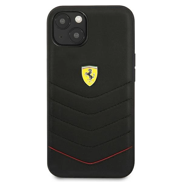 Ferrari FEHCP13SRQUK iPhone 13 mini 5.4" black/black hardcase Off Track Quiltedeng
