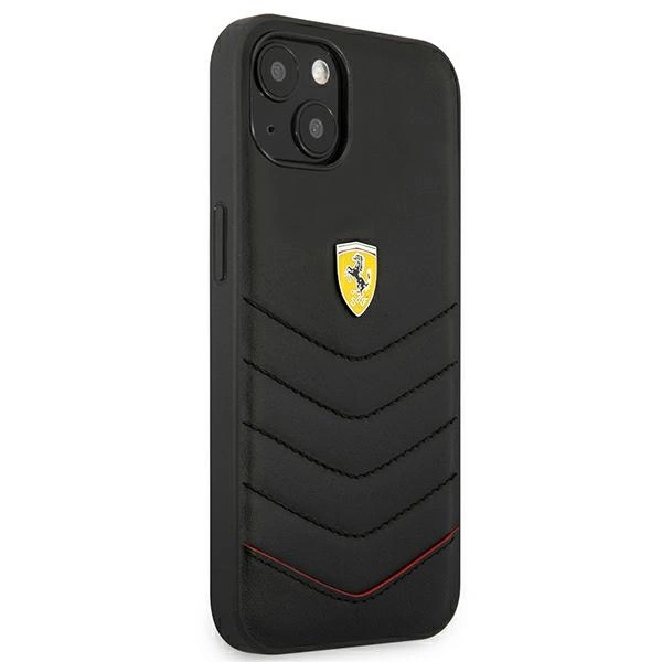Ferrari FEHCP13SRQUK iPhone 13 mini 5.4" black/black hardcase Off Track Quiltedeng