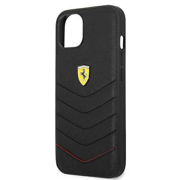 Ferrari FEHCP13SRQUK iPhone 13 mini 5.4" black/black hardcase Off Track Quiltedeng