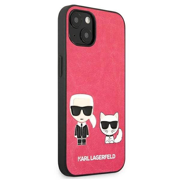 Karl Lagerfeld KLHCP13SPCUSKCP iPhone 13 mini 5,4" fuksja/fuchsia hardcase Ikonik Karl & Choupetteeng