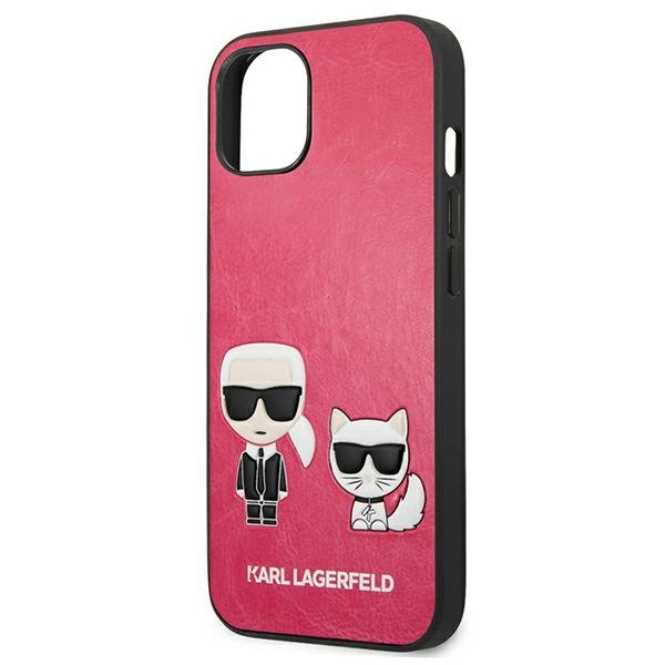 Karl Lagerfeld KLHCP13SPCUSKCP iPhone 13 mini 5,4" fuksja/fuchsia hardcase Ikonik Karl & Choupetteeng
