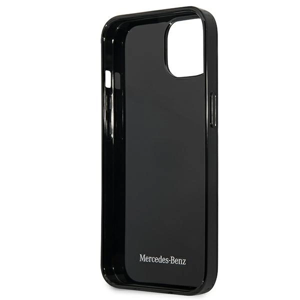 Mercedes MEHCP13SESPBK iPhone 13 mini 5,4" czarny/black hardcase Silver Stars Patterneng