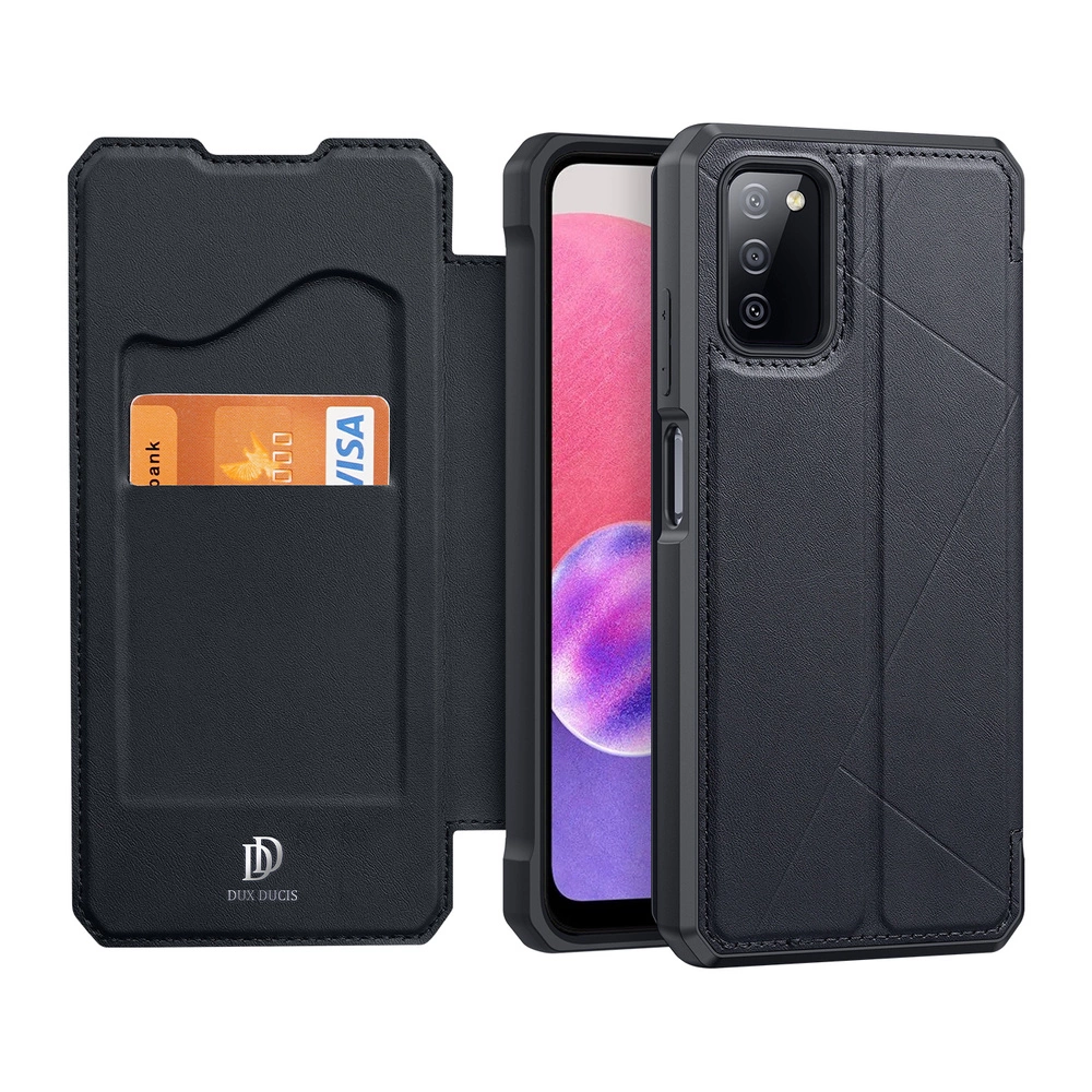 DUX DUCIS Skin X Bookcase type case for Samsung Galaxy A03s blackeng