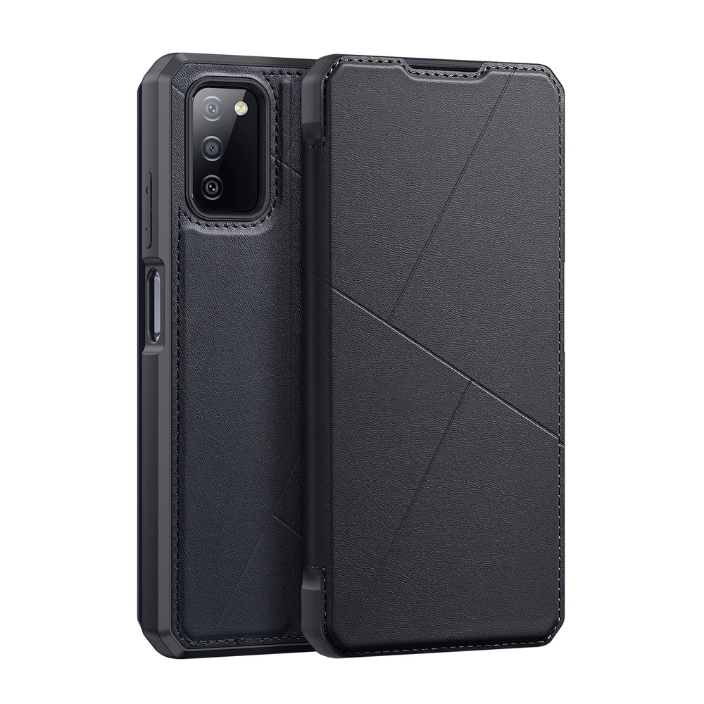 DUX DUCIS Skin X Bookcase type case for Samsung Galaxy A03s blackeng