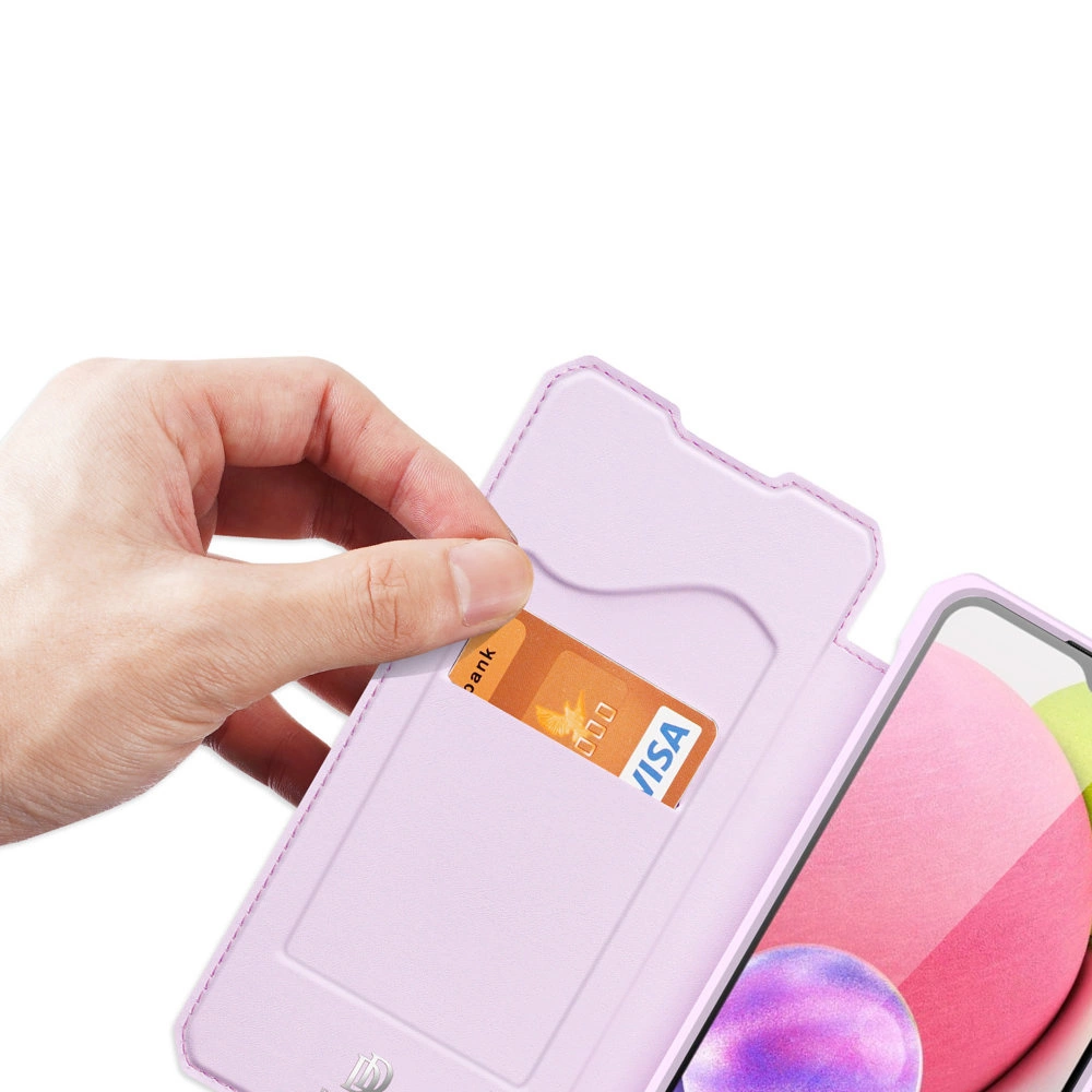 DUX DUCIS Skin X Bookcase type case for Samsung Galaxy A03s pinkeng