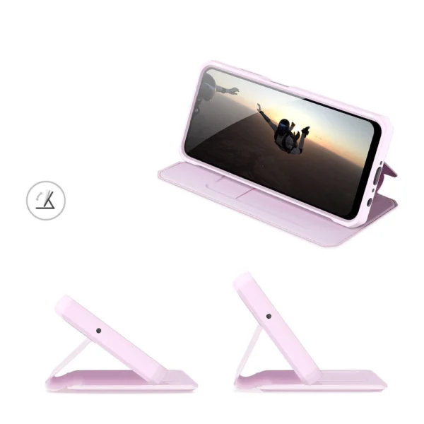 DUX DUCIS Skin X Bookcase type case for Samsung Galaxy A03s pinkeng