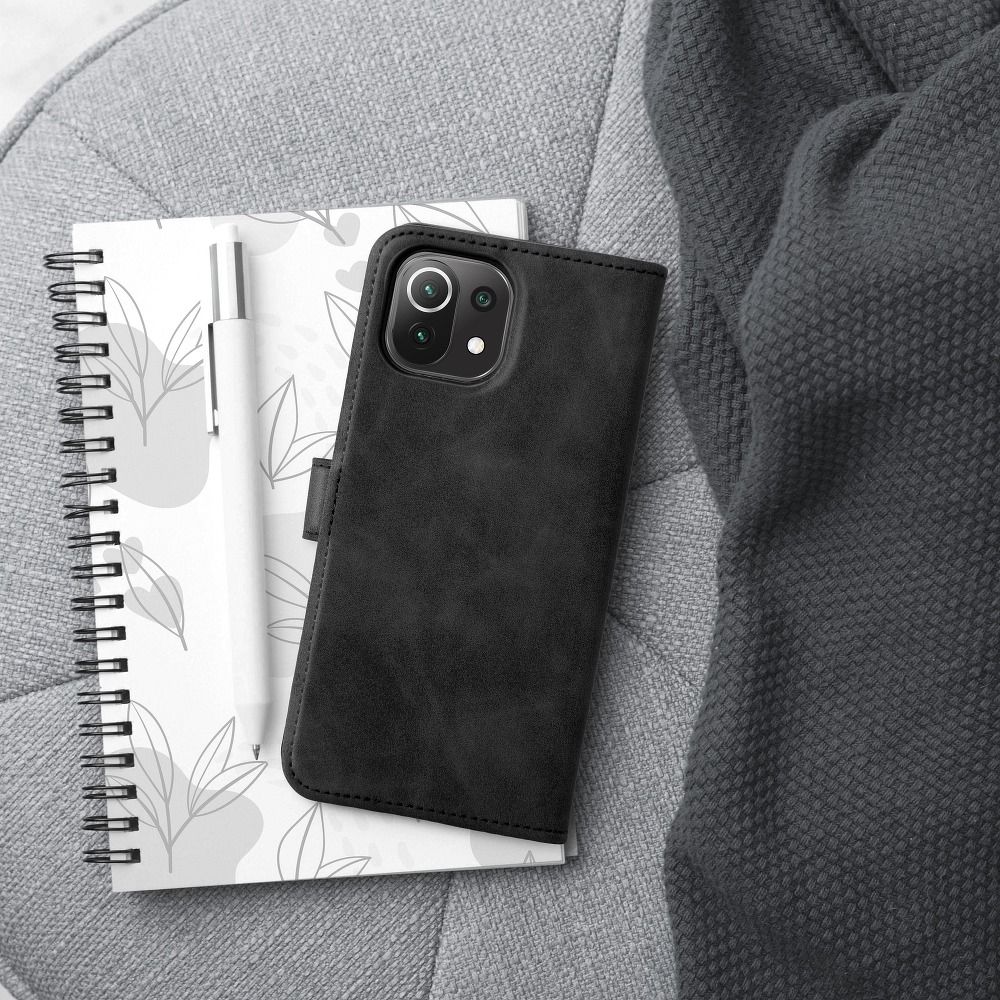 794d4a162053517119e59c32d22dcd96 TENDER Book Case for XIAOMI Mi 11 Lite 5G / Mi 11 Lite LTE ( 4G ) / Mi 11 Lite NE black