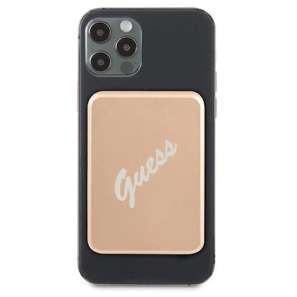 Guess Inductive Power Bank 5W GUPBMSVSLG 3000mAh gold/gold MagSafeeng