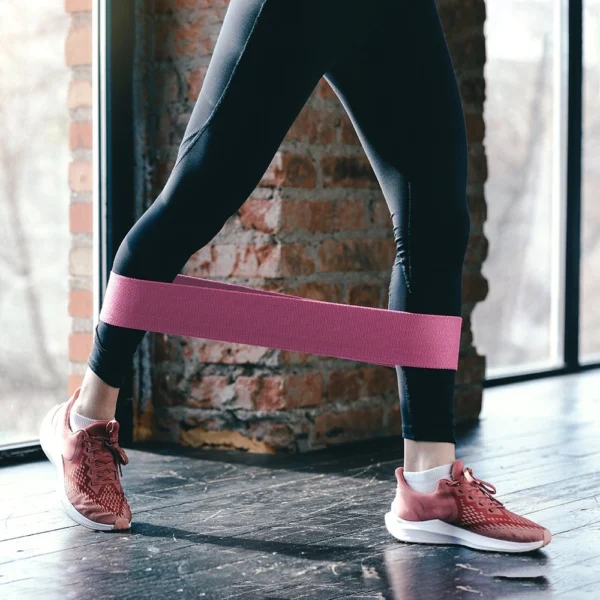 Wozinsky set of 3x fabric bands resistance bands mini band for yoga fitness crossfit exercises (WFB-01)eng