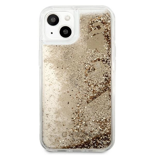 Guess Glitter Charms iPhone 13 mini Case - Goldeng