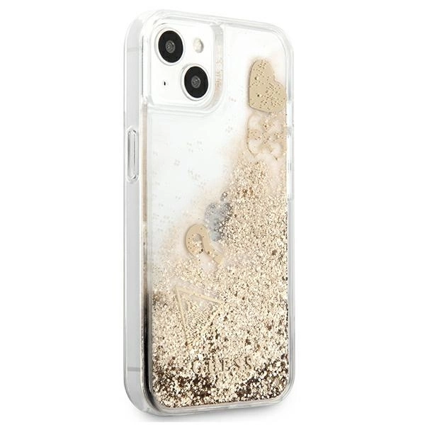 Guess Glitter Charms iPhone 13 mini Case - Goldeng