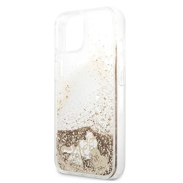 Guess Glitter Charms iPhone 13 mini Case - Goldeng