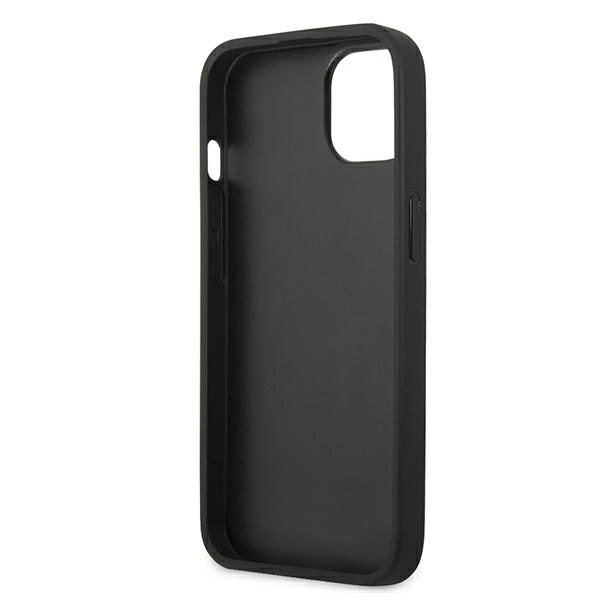 Guess Saffiano Strap Case for iPhone 13 mini 5.4" - Blackeng