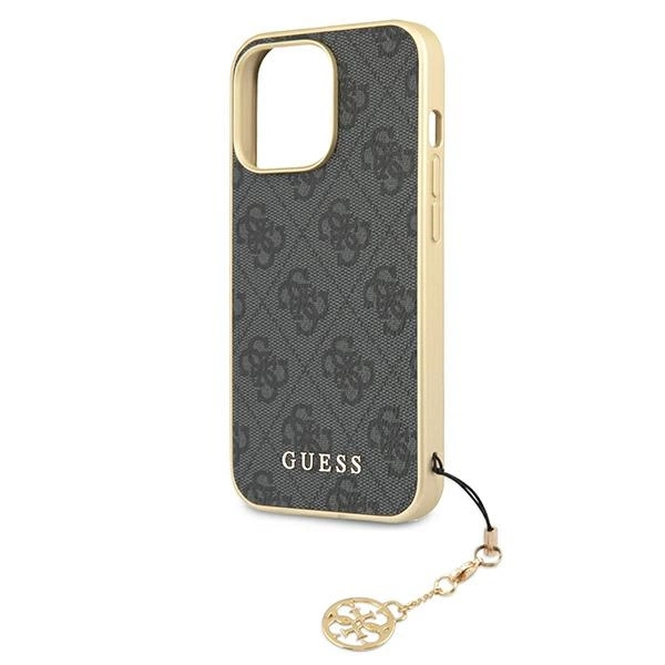 Guess GUHCP13XGF4GGR iPhone 13 Pro Max 6.7" grey/grey hardcase 4G Charms Collectioneng
