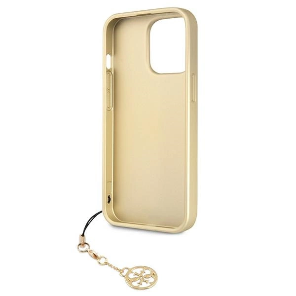 Guess GUHCP13XGF4GGR iPhone 13 Pro Max 6.7" grey/grey hardcase 4G Charms Collectioneng