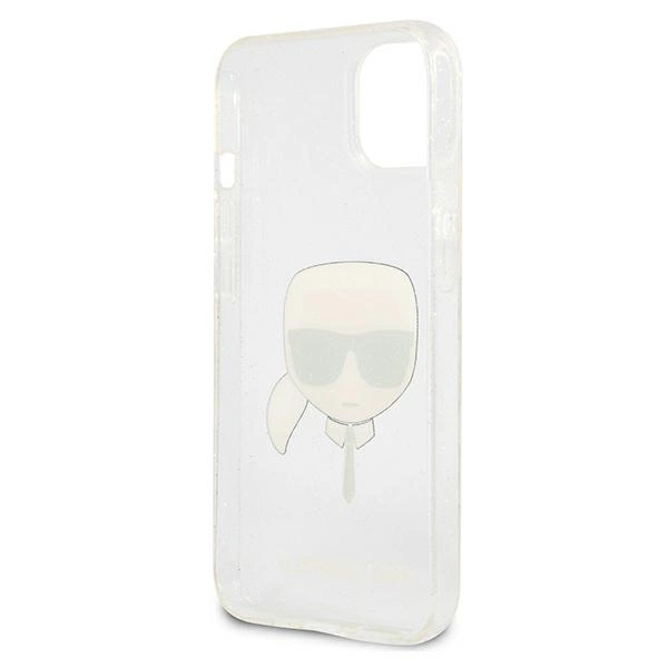 Karl Lagerfeld KLHCP13SKHTUGLS iPhone 13 mini 5,4" srebrny/silver hardcase Glitter Karl`s Headeng