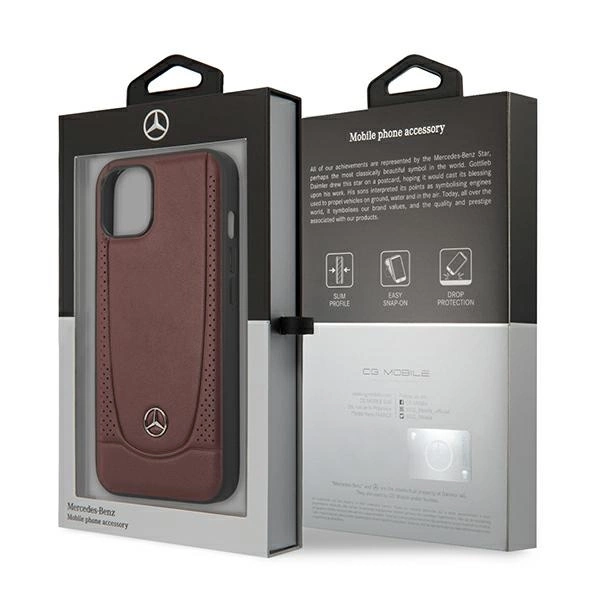 Mercedes MEHCP13SARMRE iPhone 13 mini 5,4" hardcase czerwony/red Urban Lineeng