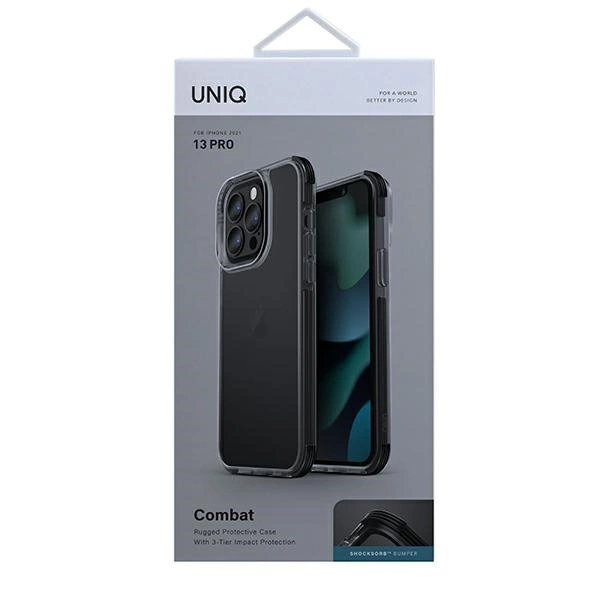 Uniq Combat case for iPhone 13 Pro / iPhone 13 - blackeng