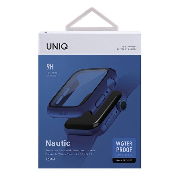 79936_8 Uniq Nautic case for Apple Watch 4/5/6/SE 40mm - blueeng