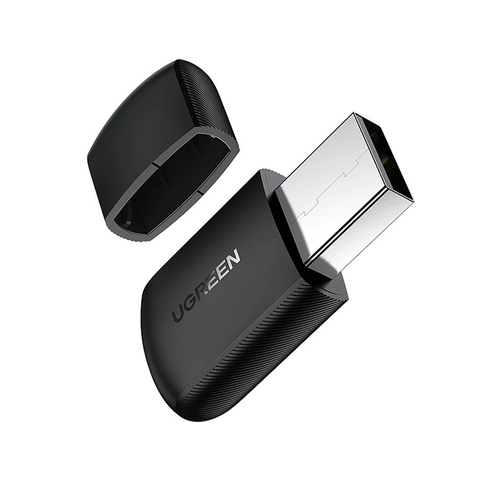 Ugreen dual-band adapter external USB network card - WiFi 11ac AC650 black (CM448)eng