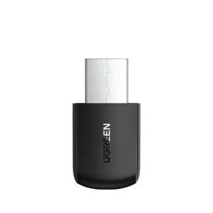 Ugreen dual-band adapter external USB network card - WiFi 11ac AC650 black (CM448)eng