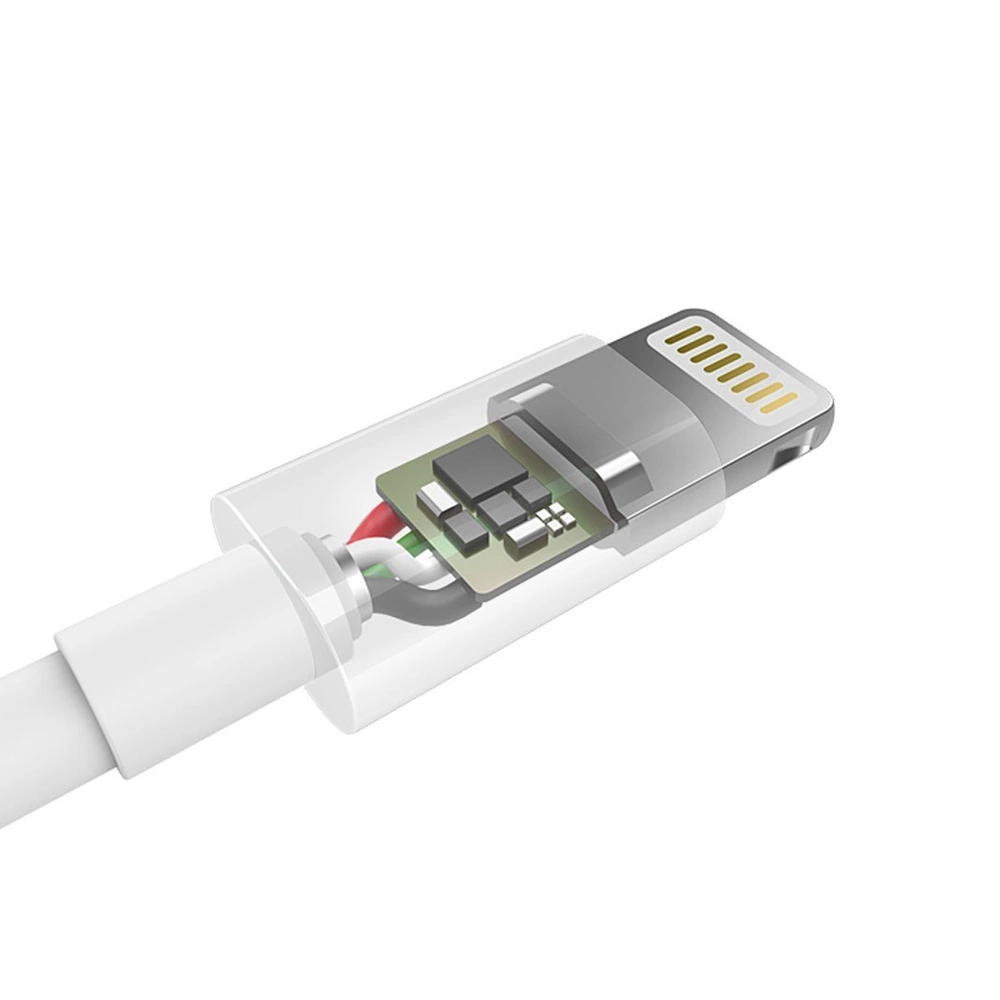 Choetech certified USB-A cable - Lightning MFI 1.8m white (IP0027)eng
