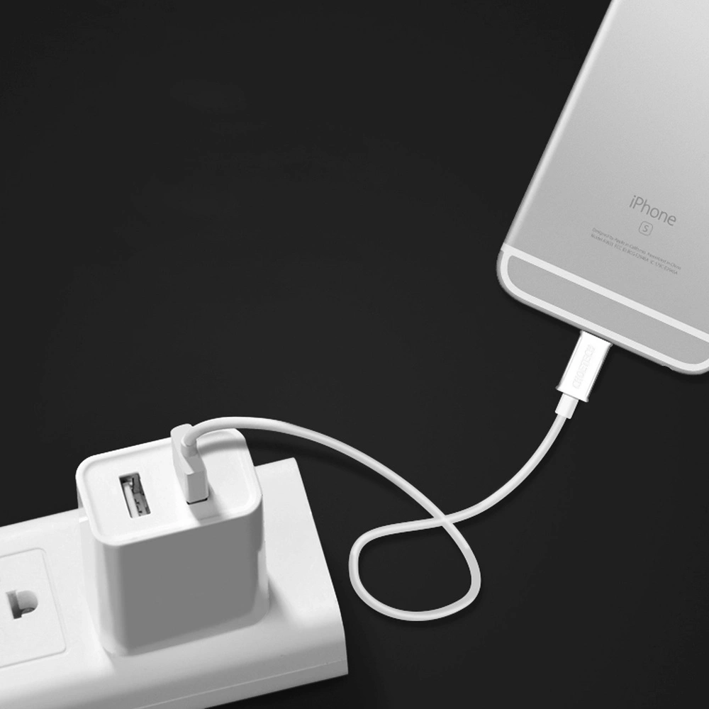 Choetech certified USB-A cable - Lightning MFI 1.8m white (IP0027)eng