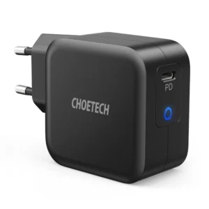 Choetech GaN USB Type C wall charger 61W Power Delivery black (Q6006)eng