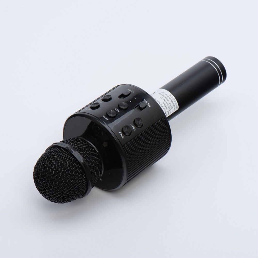 Multimedia karaoke microphone CR58 black